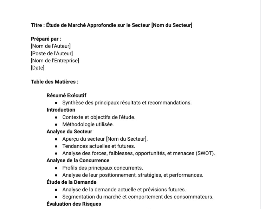 Rapport long